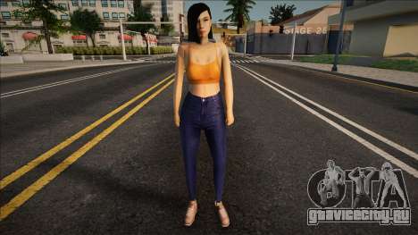 Ирина в обычной одежде для GTA San Andreas