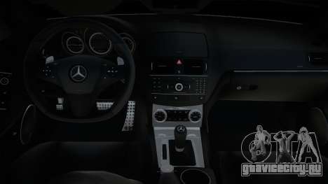 Mercedes-Benz C 63 AMG White для GTA San Andreas