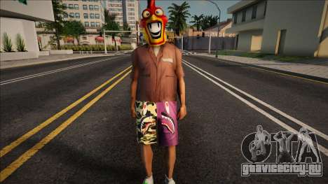 Ped with Tenkuu Shinpan Mask 2 для GTA San Andreas