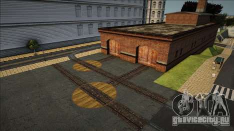 San Fierro Tram Depot HD-Textures 2024 для GTA San Andreas