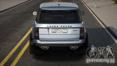 Range Rover SVAutobiography Grey для GTA San Andreas