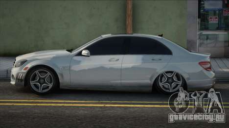 Mercedes-Benz C 63 AMG White для GTA San Andreas