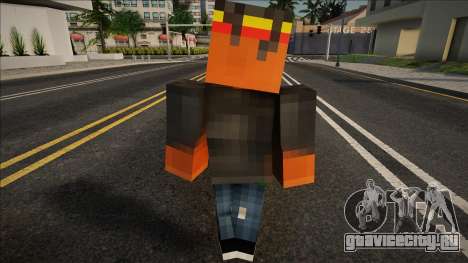 Minecraft Ped Sbmytr3 для GTA San Andreas