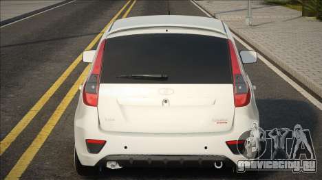 Lada Kalina Sport White для GTA San Andreas