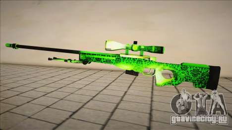 Green Sniper Rifle [v1] для GTA San Andreas