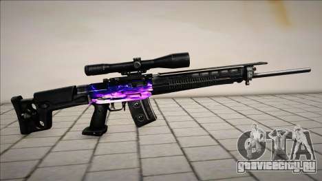 Sniper Rifle Purple для GTA San Andreas