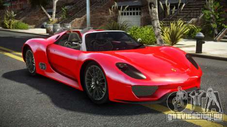 Porsche 918 F-Sport для GTA 4