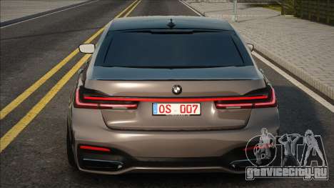 2020 BMW M760Li G11 SlowDesign для GTA San Andreas