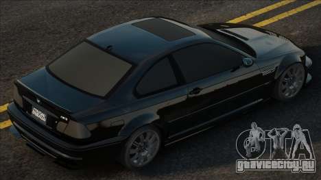 BMW M3 E46 Blak для GTA San Andreas