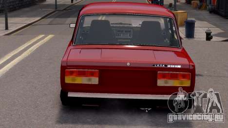 Vaz 2107 Red Style для GTA 4