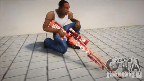 Flowers Sniper Rifle для GTA San Andreas