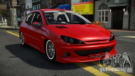 Peugeot 206 DF для GTA 4