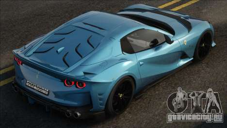 Ferarri 812 Blue для GTA San Andreas