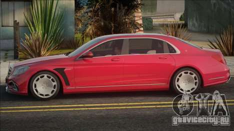 Mercedes-Benz X222 [Red] для GTA San Andreas