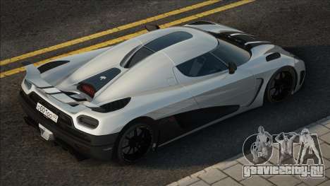 Koenigsegg Agera [Black] для GTA San Andreas