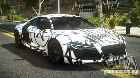 Audi R8 F-Style S1 для GTA 4