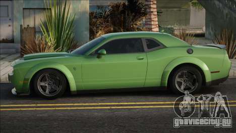 Dodge Challenger SRT Demon Devo для GTA San Andreas