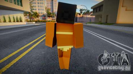 Minecraft Ped Bfybe для GTA San Andreas
