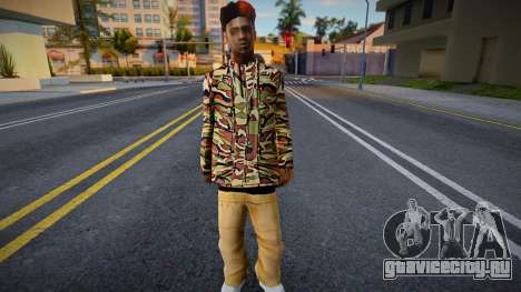 Camo Gangster для GTA San Andreas