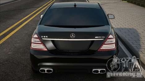 Mercedes-Benz S65 Blek для GTA San Andreas