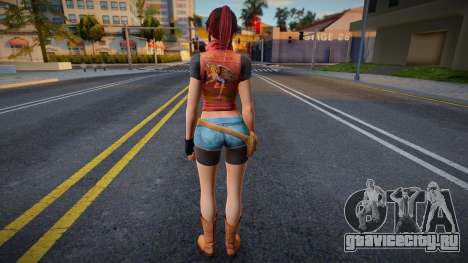 DOA Hitomi [Claire Redfield Cosplay] для GTA San Andreas