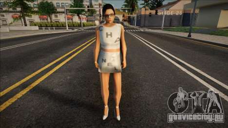 Alissa Nottingham Chanel для GTA San Andreas