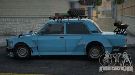 Vaz 2107 Tun Blue для GTA San Andreas