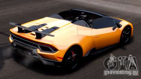 Lamborghini Huracan Yellow для GTA 4