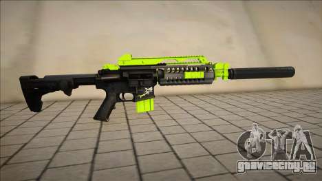 Green MP5lng для GTA San Andreas