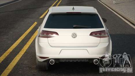 Volkswagen Golf White для GTA San Andreas