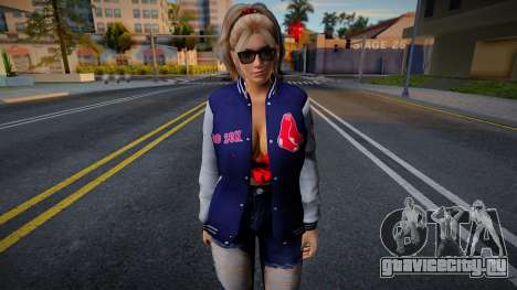 DOAXVV Helena Douglas - Varsity Jacket Boston Re для GTA San Andreas
