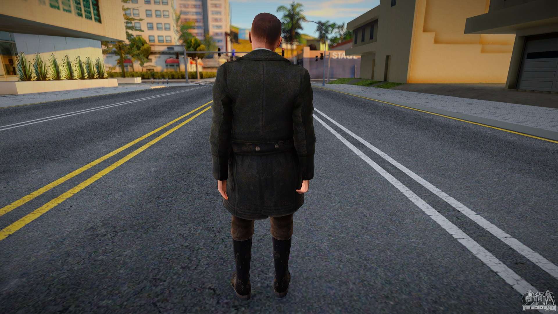 Адольф Гитлер из игры Sniper Elite для GTA San Andreas