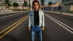 Оксана в джинсовке для GTA San Andreas