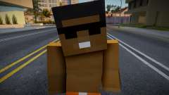 Minecraft Ped Bmybe для GTA San Andreas