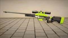 Green Sniper Rifle 1 для GTA San Andreas