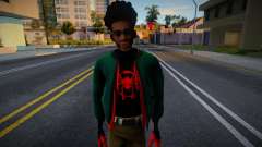 Miles Morales Hoodie Suit ( ITVS ) для GTA San Andreas