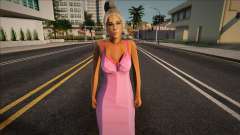 Девушка Светлана в платье для GTA San Andreas