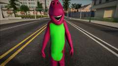 Barney The Dinosaur Skin для GTA San Andreas