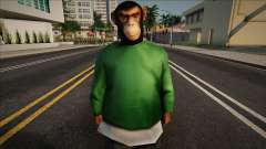 Grove Street Families - Monkey (FAM1) для GTA San Andreas