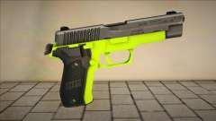 Green Colt45 weapon для GTA San Andreas