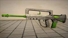 Green AK47 для GTA San Andreas