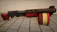 Chromegun New Gun v2 для GTA San Andreas