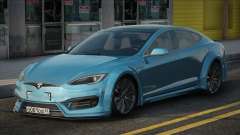 Tesla Model S P90D Blue для GTA San Andreas