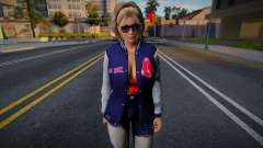 DOAXVV Helena Douglas - Varsity Jacket Boston Re для GTA San Andreas
