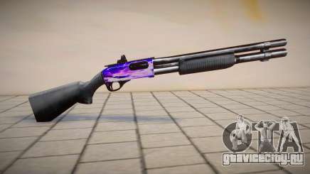 Chromegun Purple ver1 для GTA San Andreas