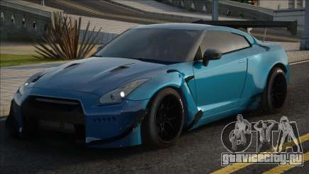 Nissan Skyline GT-R Blue для GTA San Andreas