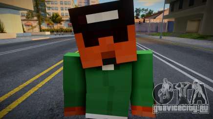 Minecraft Ped Ryder для GTA San Andreas