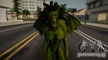 Demonio 2 Color Verde Porteada de GTA 5 для GTA San Andreas