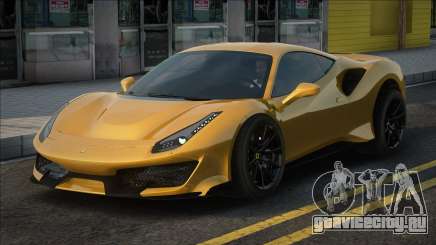 Ferrari Pista 488 Yellow для GTA San Andreas