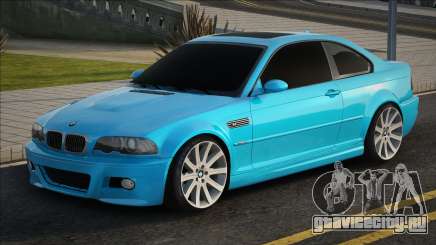 BMW E46 Blue для GTA San Andreas